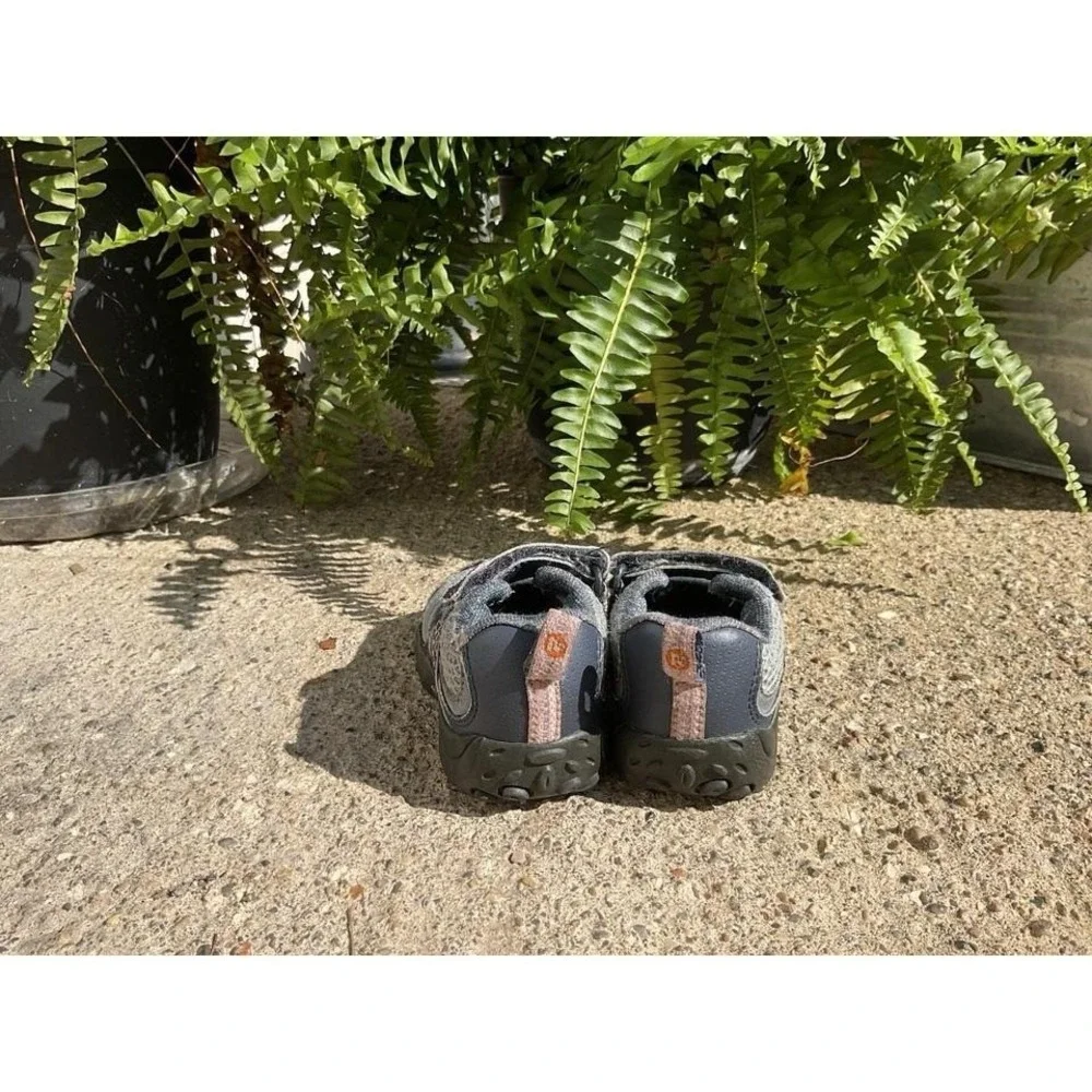 Merrell Kids Little Girls Toddler 5 Synthetic Mary Jane Shoes Pink‎ Gray Comfort
